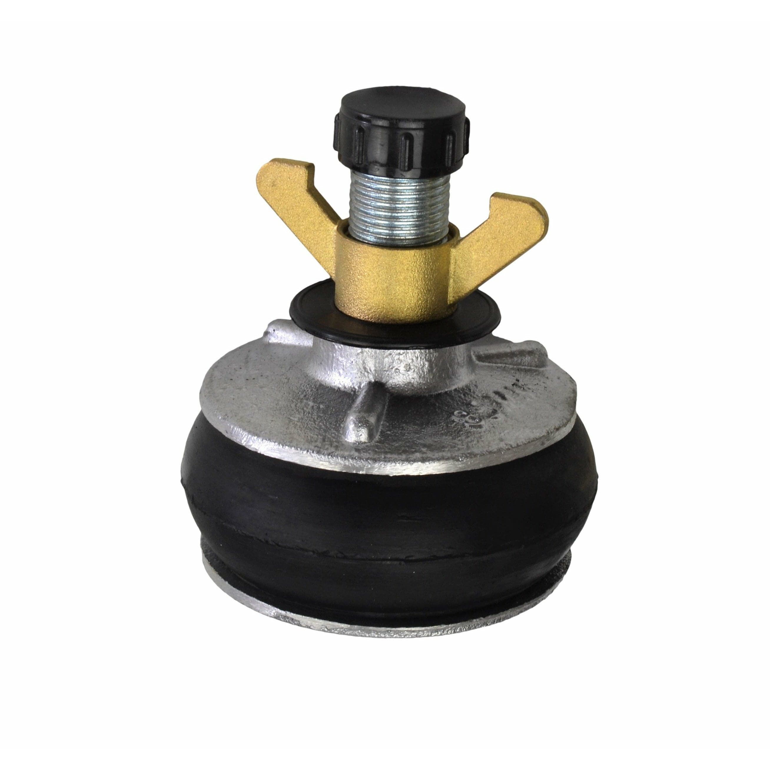 Aluminium Alloy pipe plug with 13 mm bypass 84-103mm-2