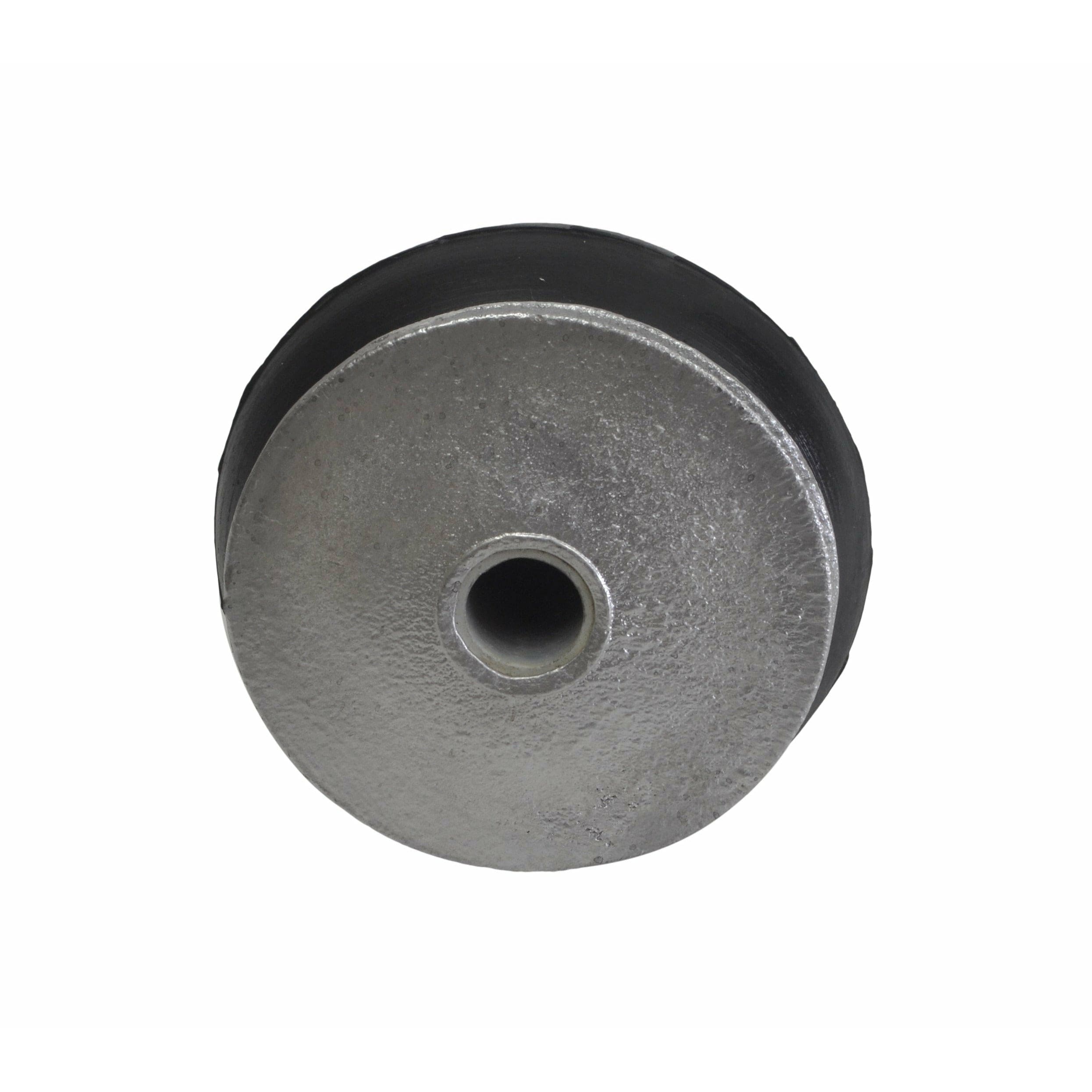 Aluminium Alloy pipe plug with 13 mm bypass 84-103mm-1