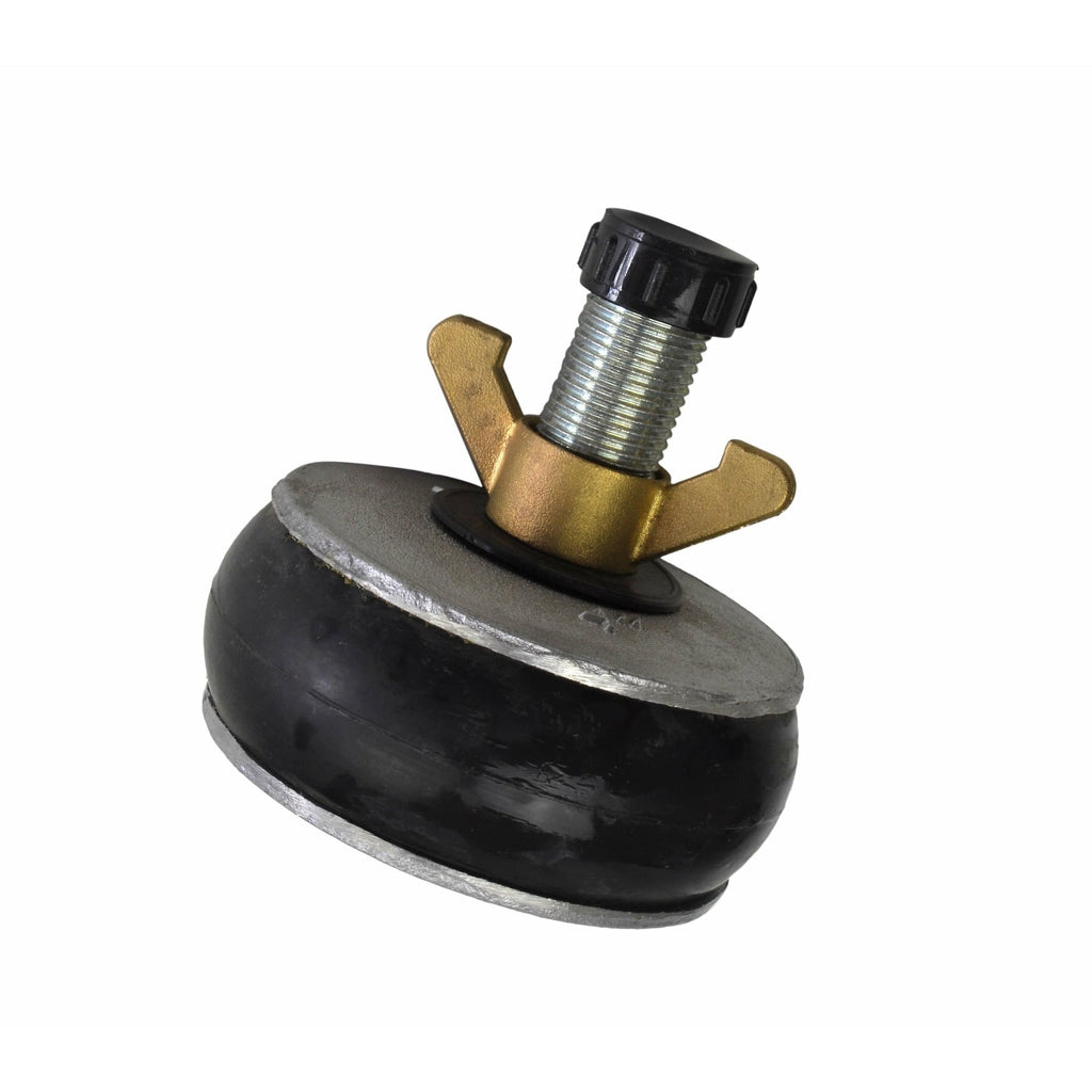 Aluminium Alloy pipe plug with 13 mm bypass 94-110mm-3
