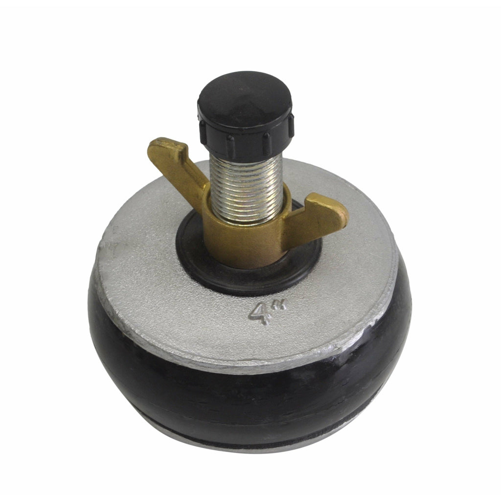 Aluminium Alloy pipe plug with 13 mm bypass 94-110mm-0