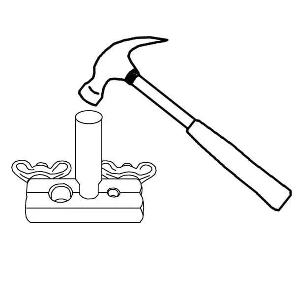 Haron H106 1/2 & 3/4″ Heavy Duty Block and Pin Flaring Tool-1