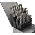 Hepyc 1/16"- 1/2" HSS Drill Bit Set 1/64 Increments 29 Pc Kit-0