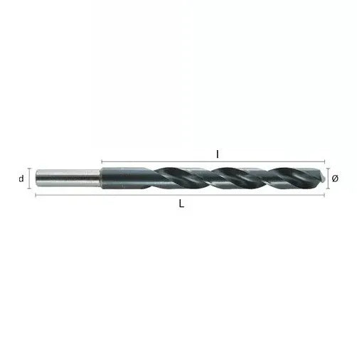 Hepyc 20mm HSS Reduced Shank Drill DIN 338-1