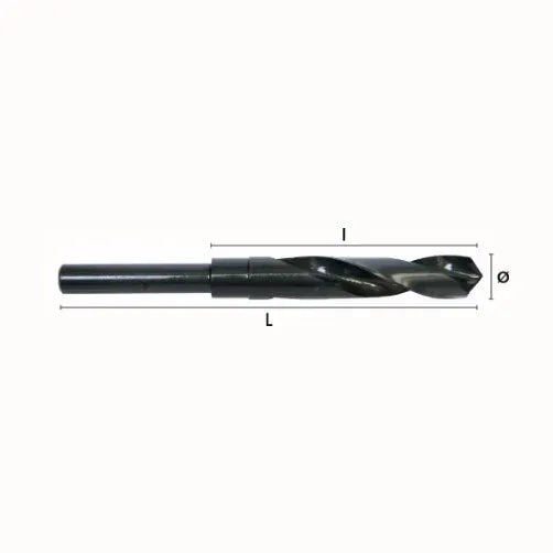 Hepyc 21/32" HSS Reduced Shank Drill DIN 338-1