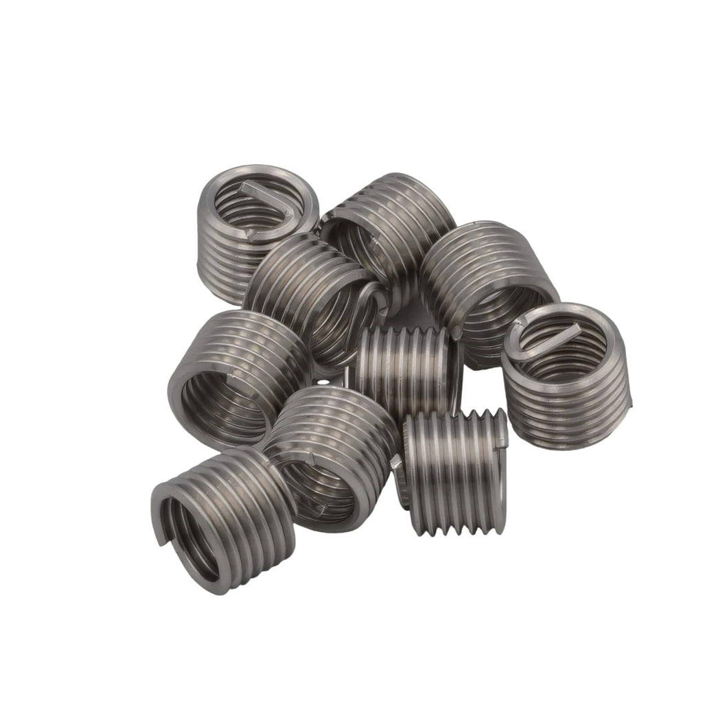 10 pcs Hepyc Stainless Steel Thread Insert M8 x 1.25 1.5D DIN 8140 6H-3