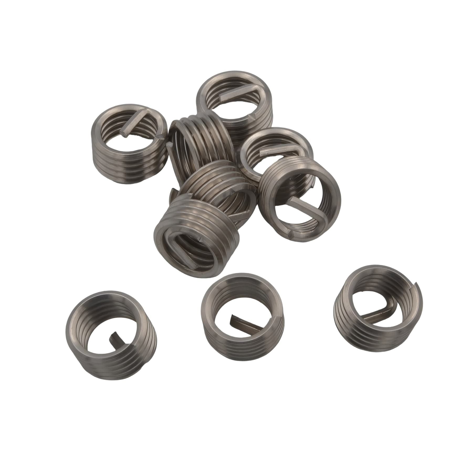 10 pcs Hepyc Stainless Steel Thread Insert UNC 1/2-13 1D DIN8140 2B-2