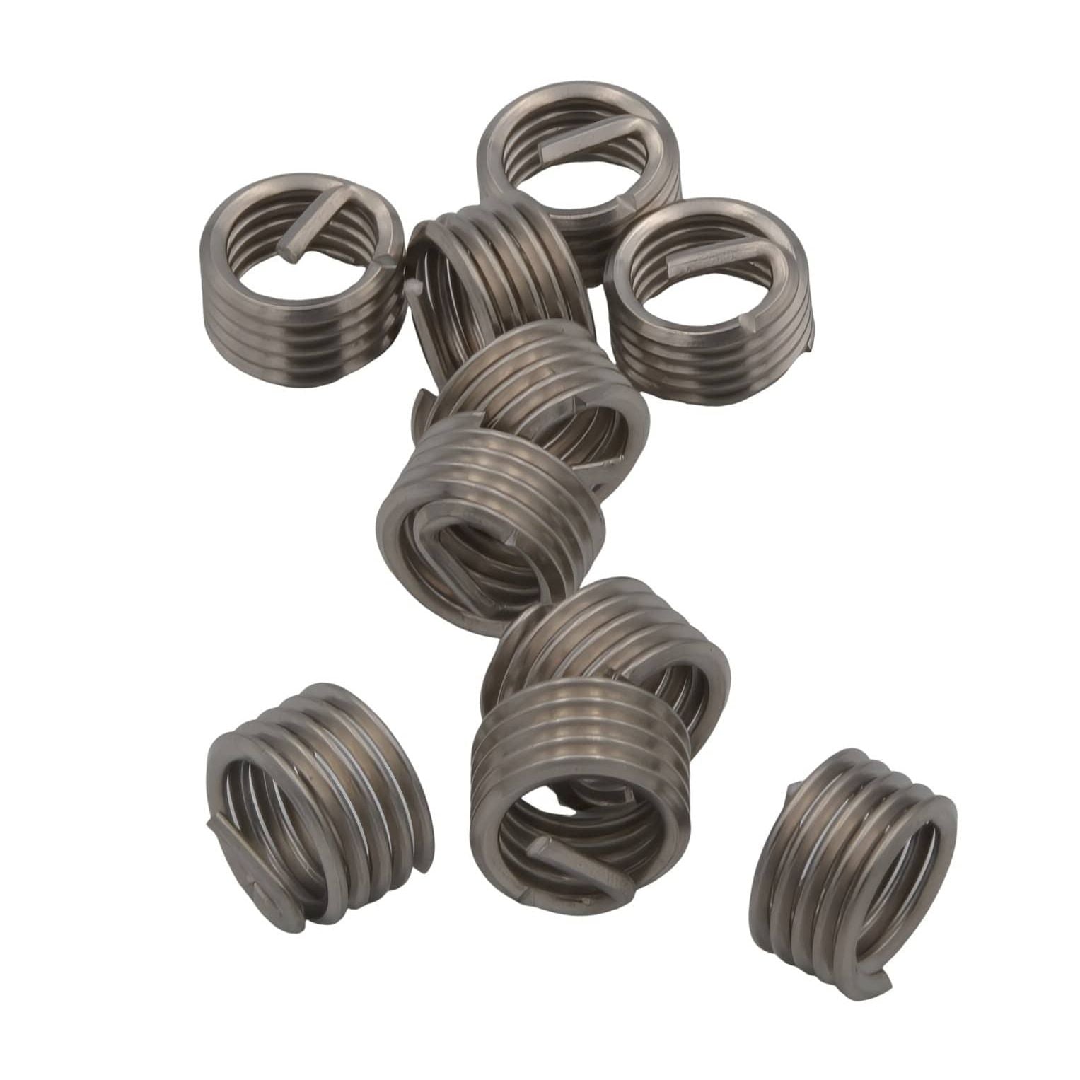 10 pcs Hepyc Stainless Steel Thread Insert UNC 1/2-13 1D DIN8140 2B-3