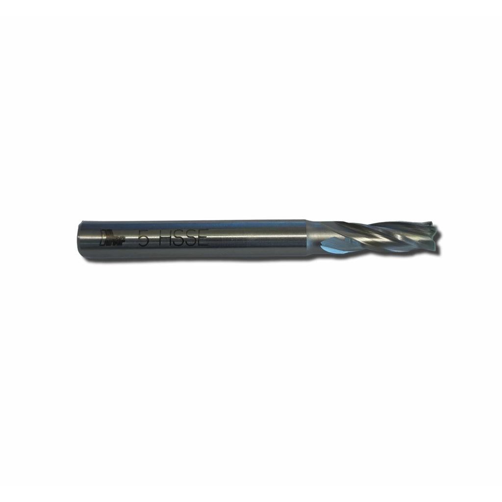 HEPYC Multi Flute 5mm HSS-Co8e Multi-Purpose End Mill-0