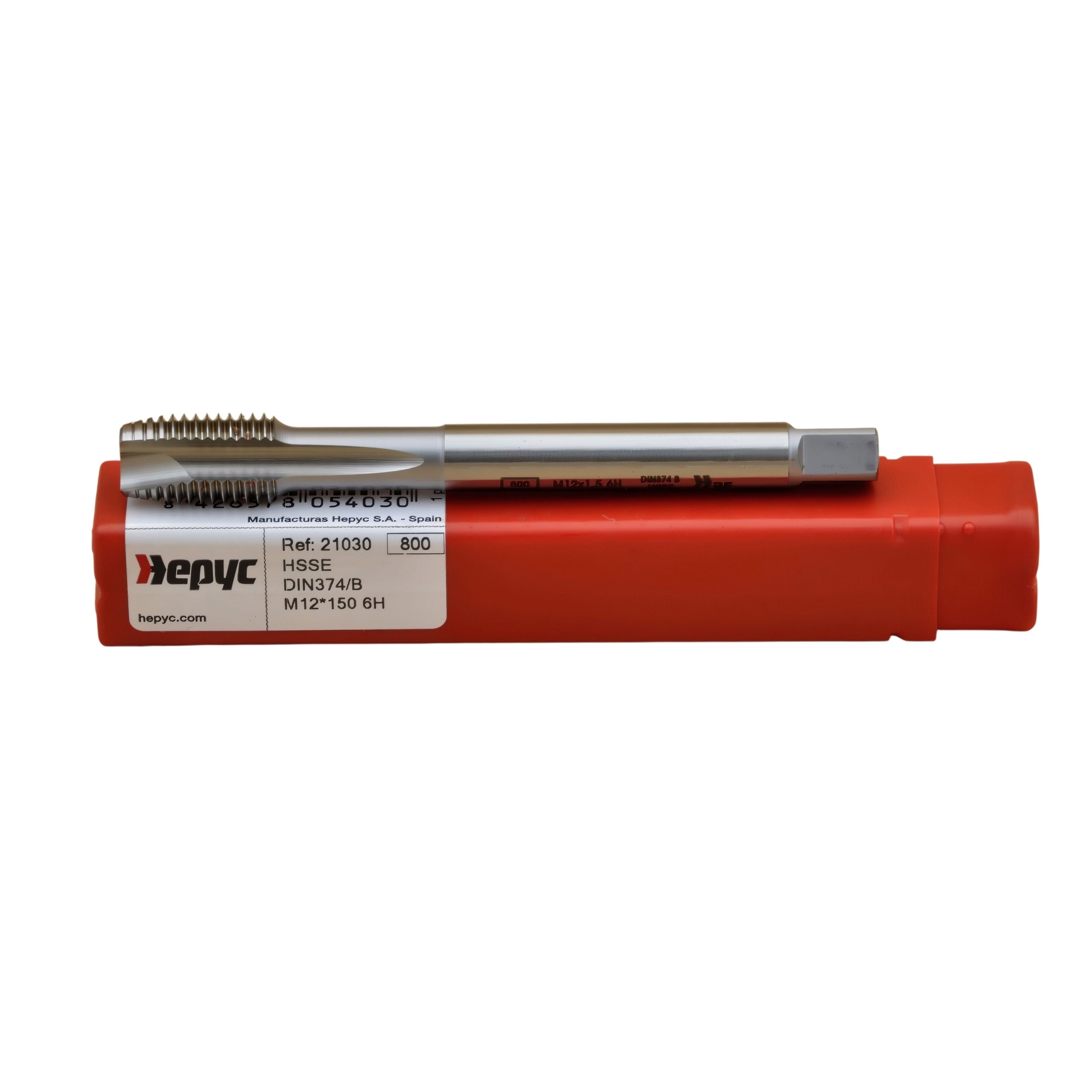 Hepyc HSSE Gun Tap DIN 376 / 374 B M12 × 1.50-2