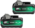 Hikoki 380205 battery set twin pack 2x multi-volt battery 36v 2.5ah 18v 5.0ah - 380205-0
