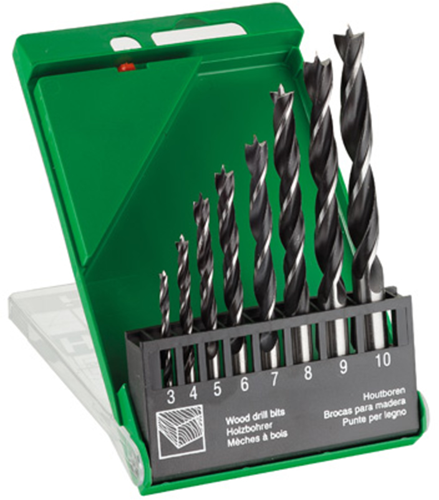 Hikoki Accessoires Hikoki cassette hout spiraalboren 8-delig-0