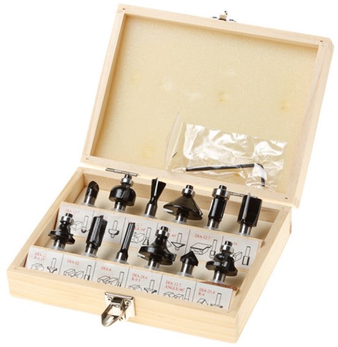 Hikoki milling set 12-piece 8mm shaft-0