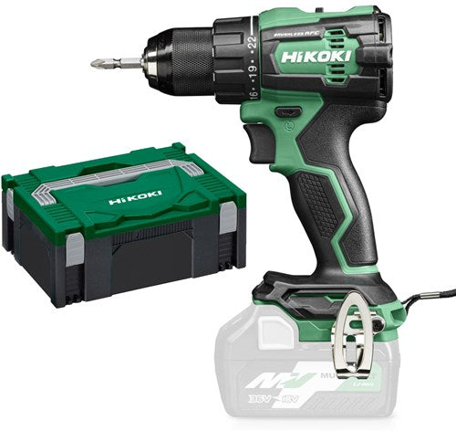 Hikoki ds18dew2z cordless drill-screwdriver | 18v | 70nm | excluding charger and batteries | hsc ii case ds18dew2z-0