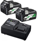 Hikoki uc18ysl3wez | booster pack multi volt 36v/18v (2x bsl36a18 2.5ah/5.0ah accu + snellader) - uc18ysl3wez-0