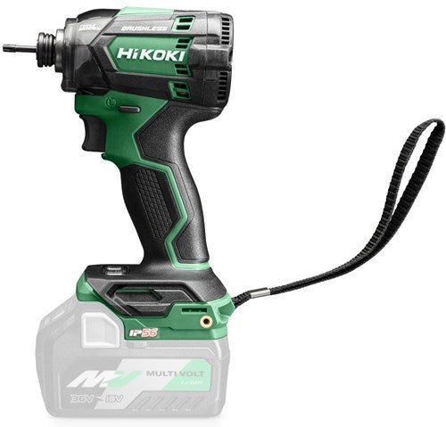 Hikoki battery impact screwdriver 18v naked in case-0