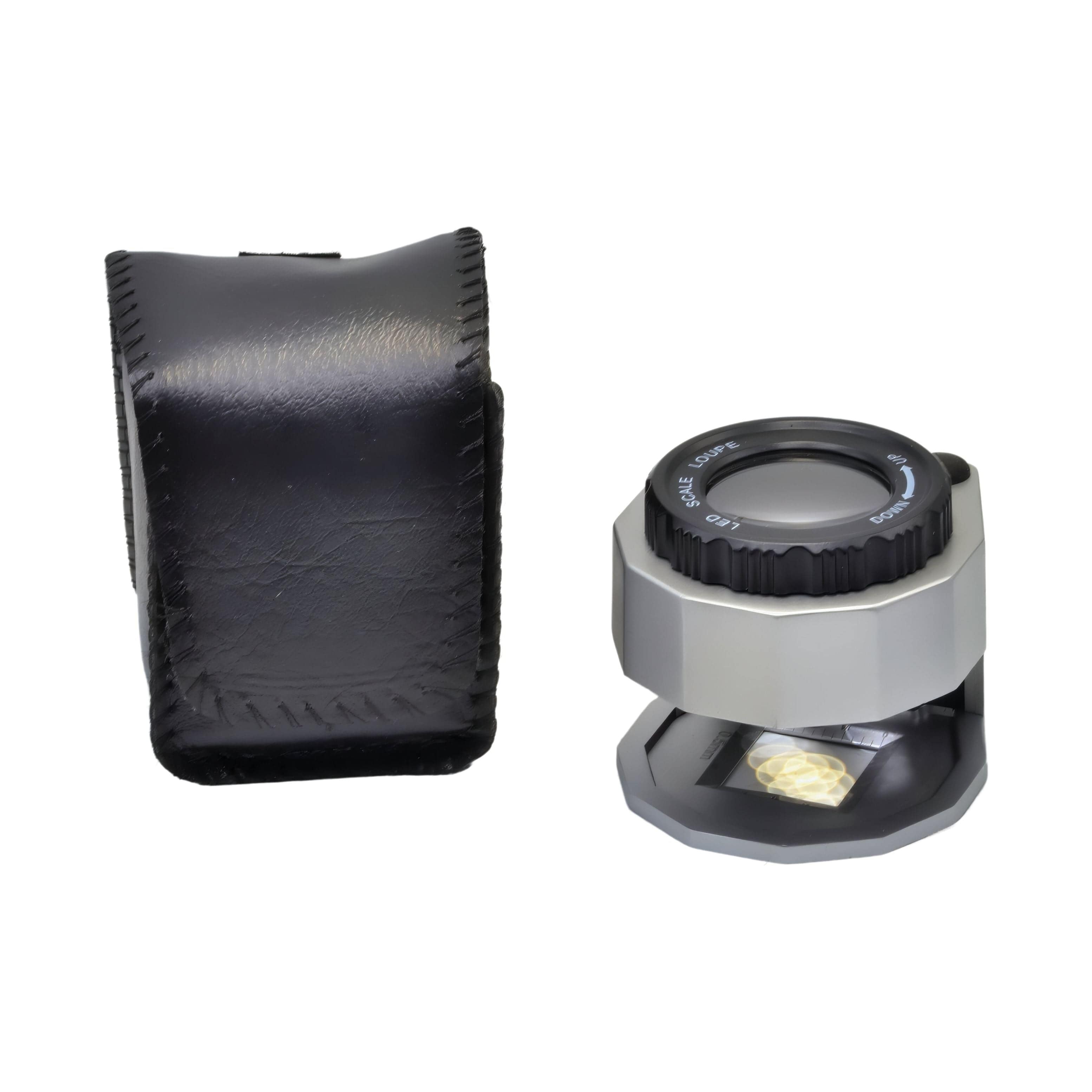 Insize Magnifier 10x with Illumination - Series 7524-10-1