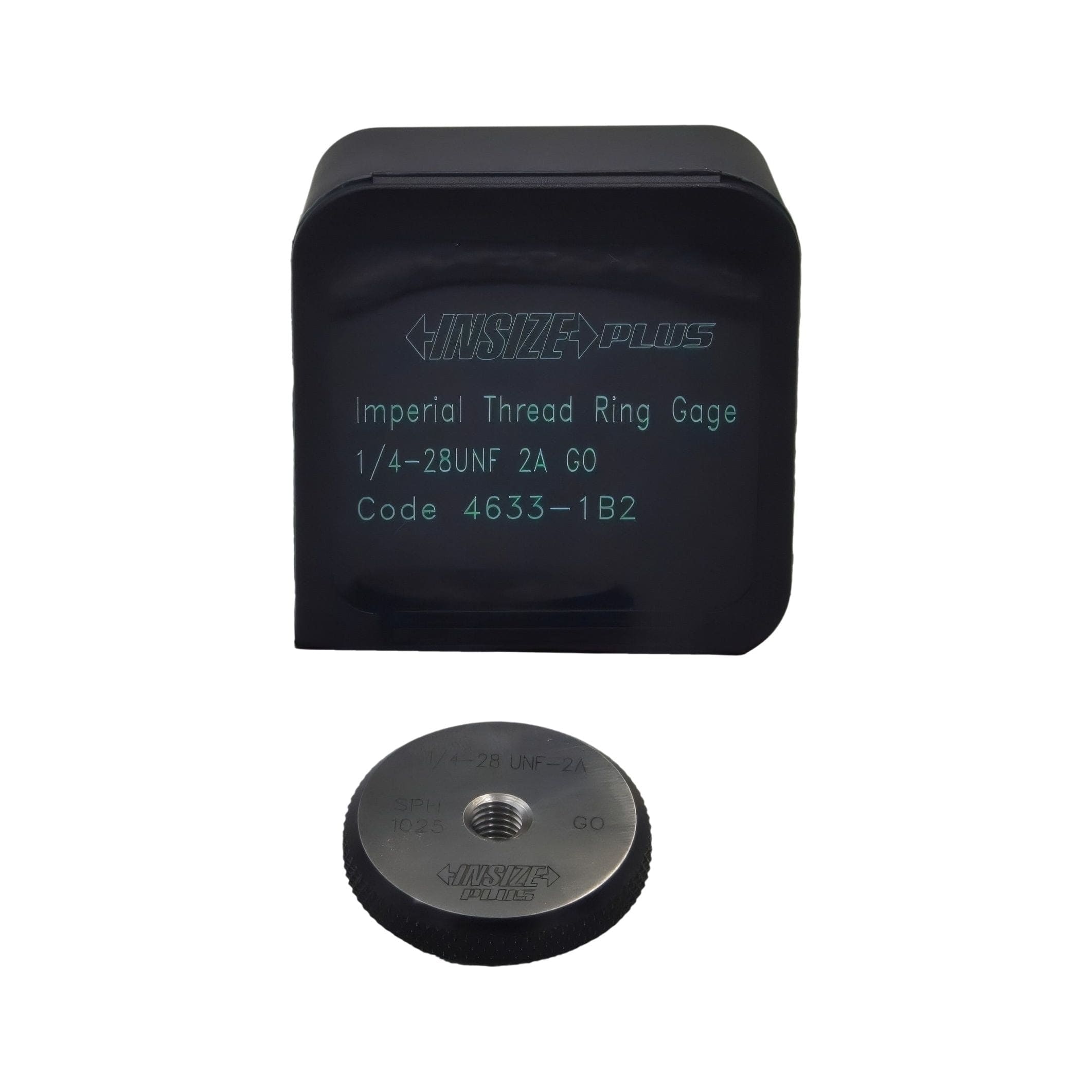 Insize Imperial Thread Ring Gauge GO 1/4-20 UNC Class 2A Series 4633-1B2-1