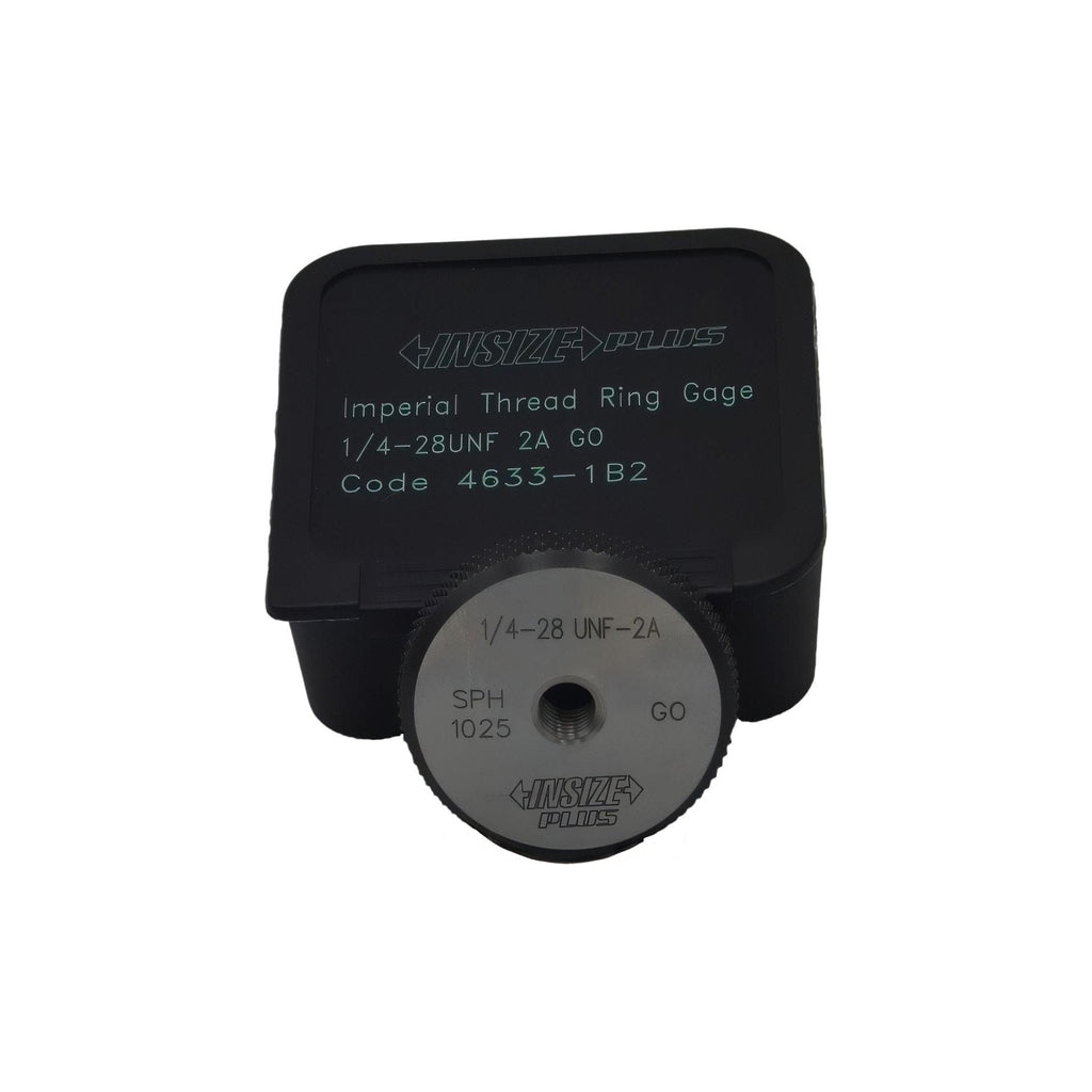 Insize Imperial Thread Ring Gauge GO 1/4-20 UNC Class 2A Series 4633-1B2-3