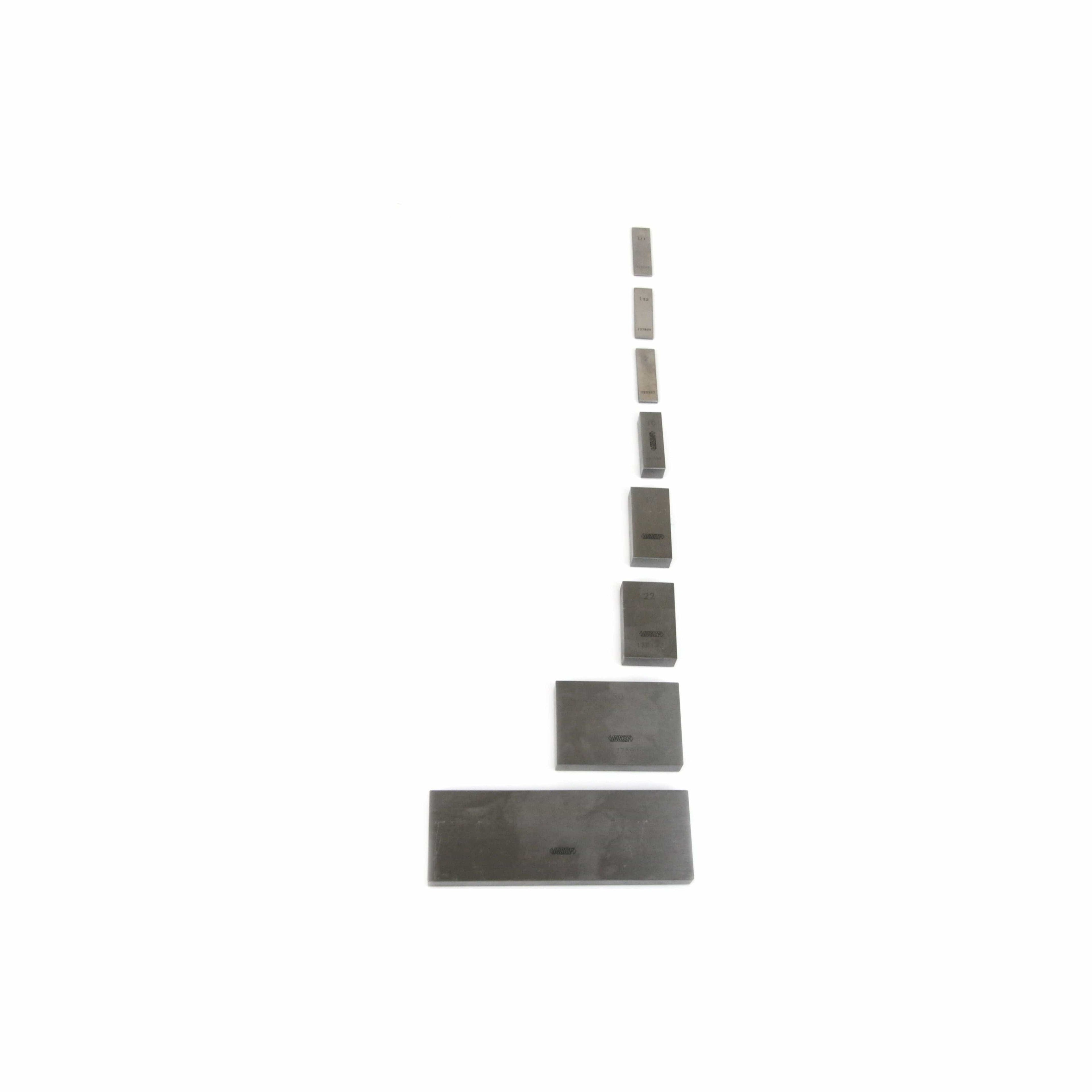 Insize 112 Piece Steel Gauge Block Set Series 4100-2112 Grade 2-4