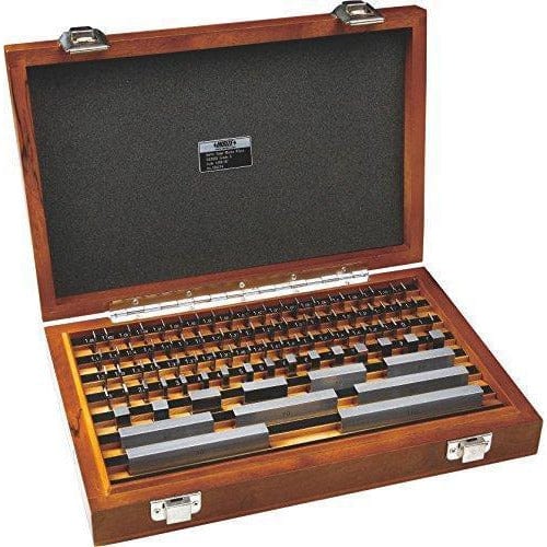 Insize 112 Piece Steel Gauge Block Set Series 4100-2112 Grade 2-0