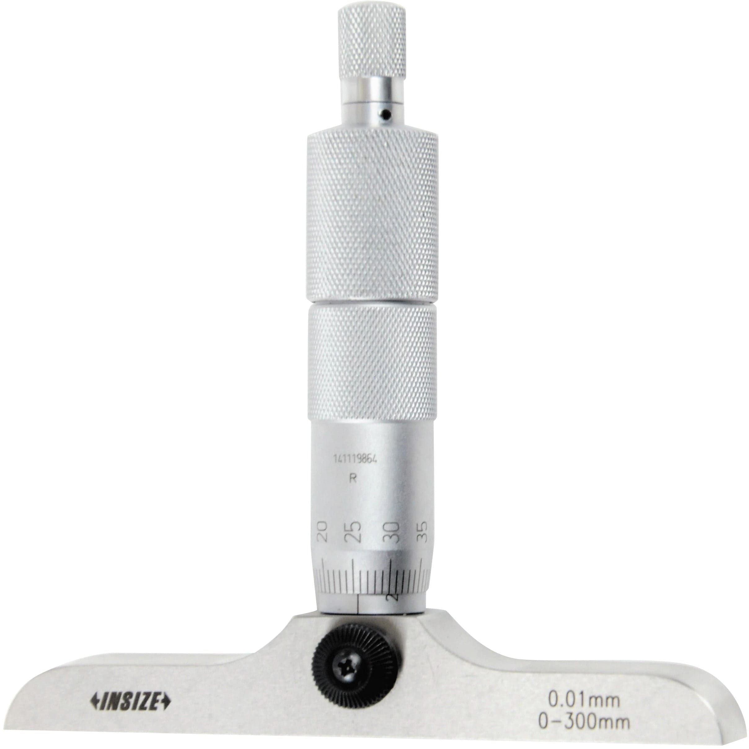 Insize 12pc Metric Depth Micrometer 0-300mm Range Series 3241-300-2