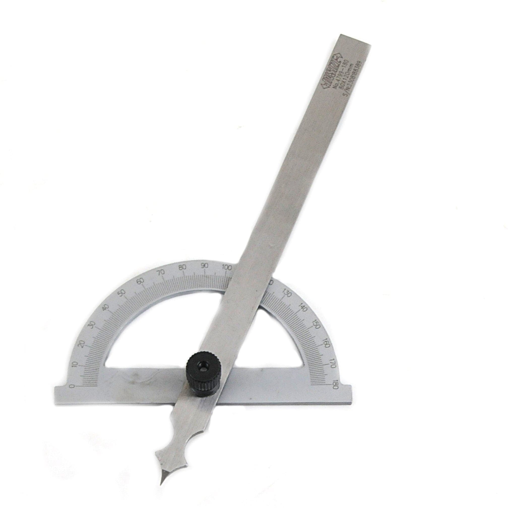 Insize 180° Protractor 80x120mm Range Series 4799-180-1