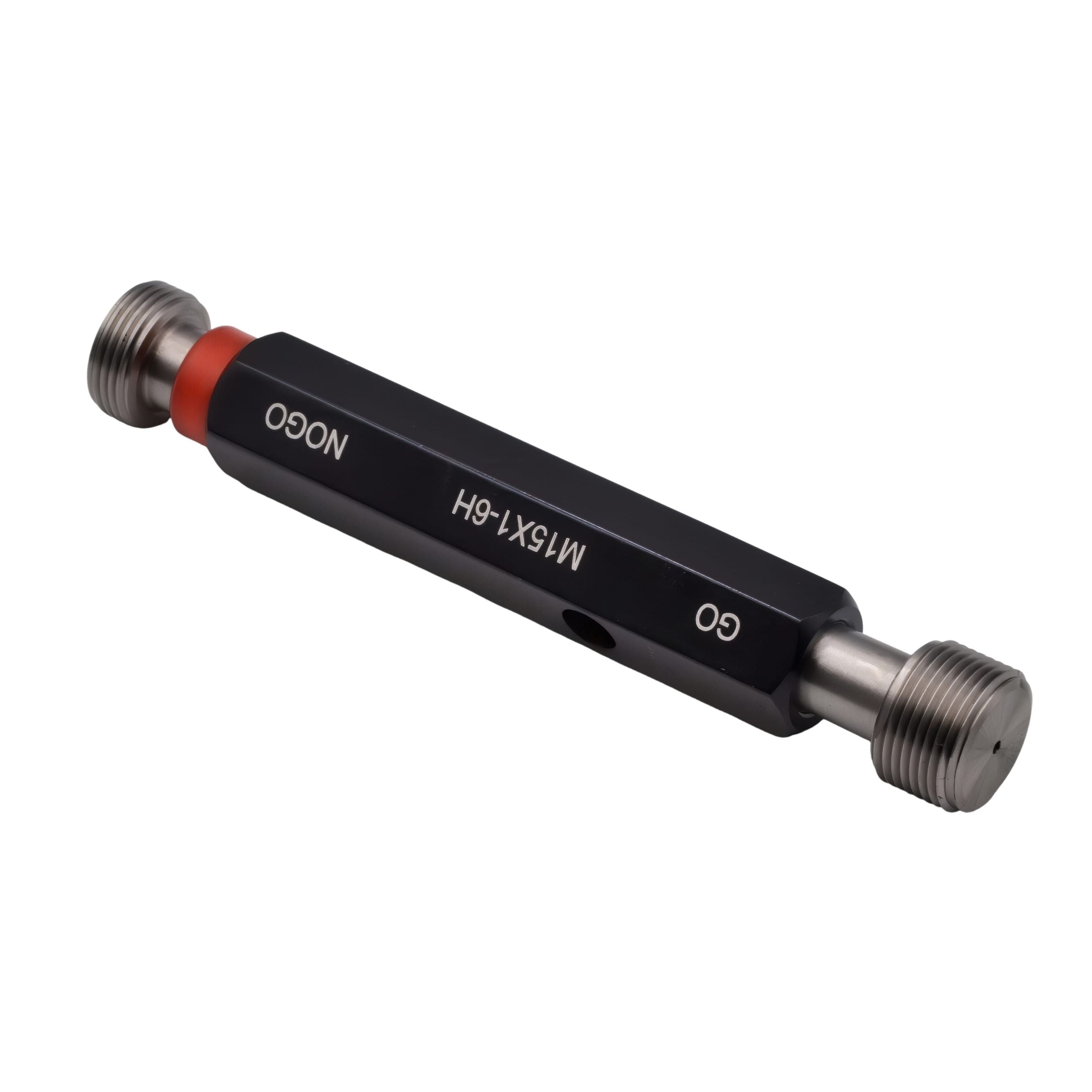 Insize 4139-15P Fine Thread Plug Gage – M15 × 1 (Go / No-Go, Class 6H)-4