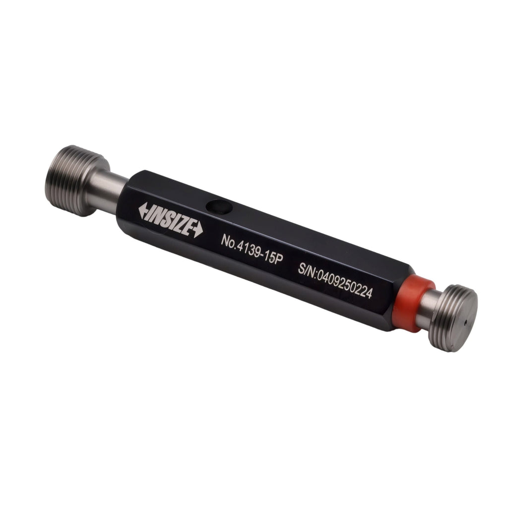 Insize 4139-15P Fine Thread Plug Gage – M15 × 1 (Go / No-Go, Class 6H)-3