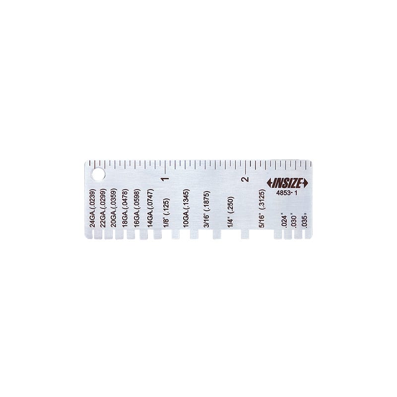 Insize 4853-1 Sheet Metal Thickness Gauge-0
