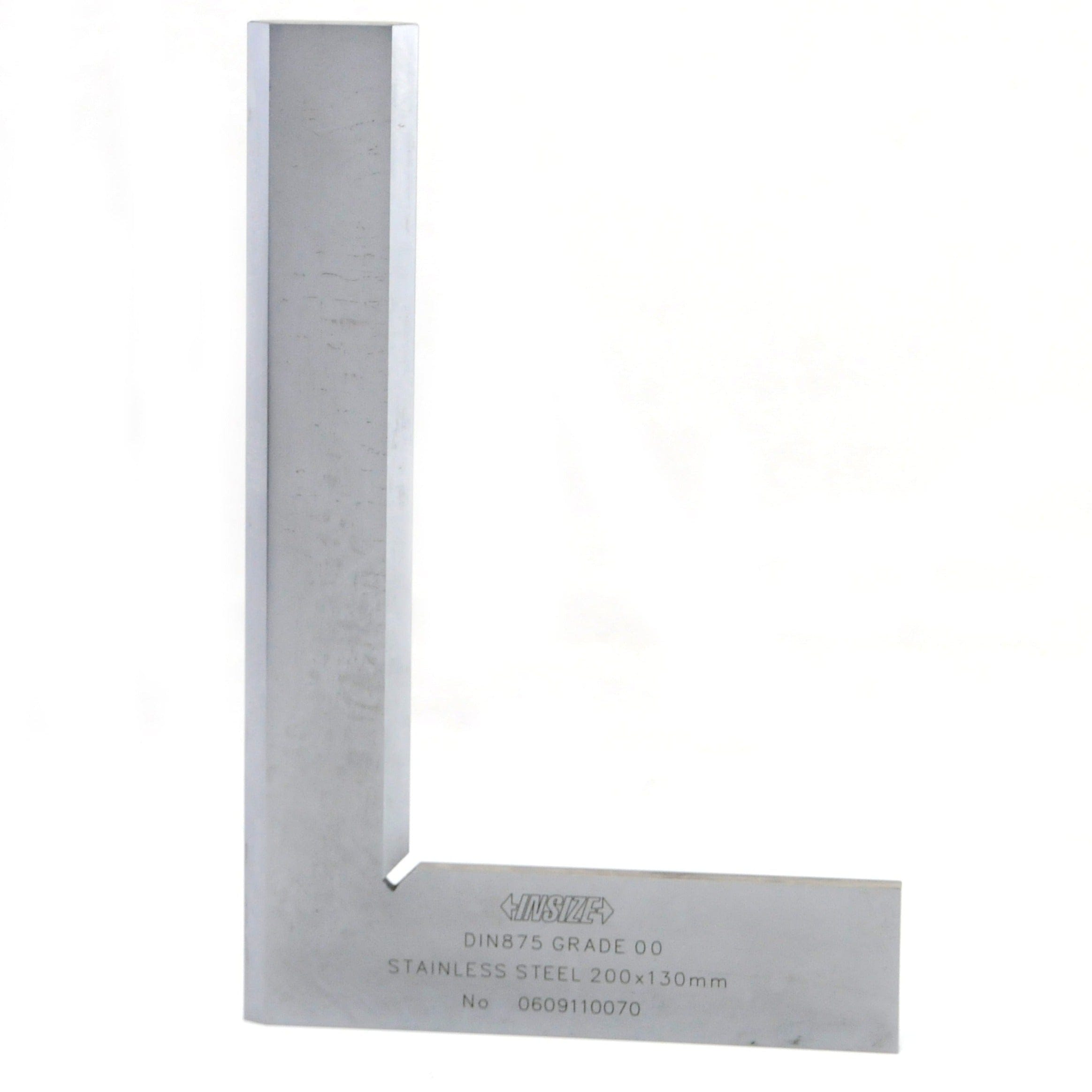 Insize 90° Bevelled Edge Square 200x130mm Range Series 4790-0200-0
