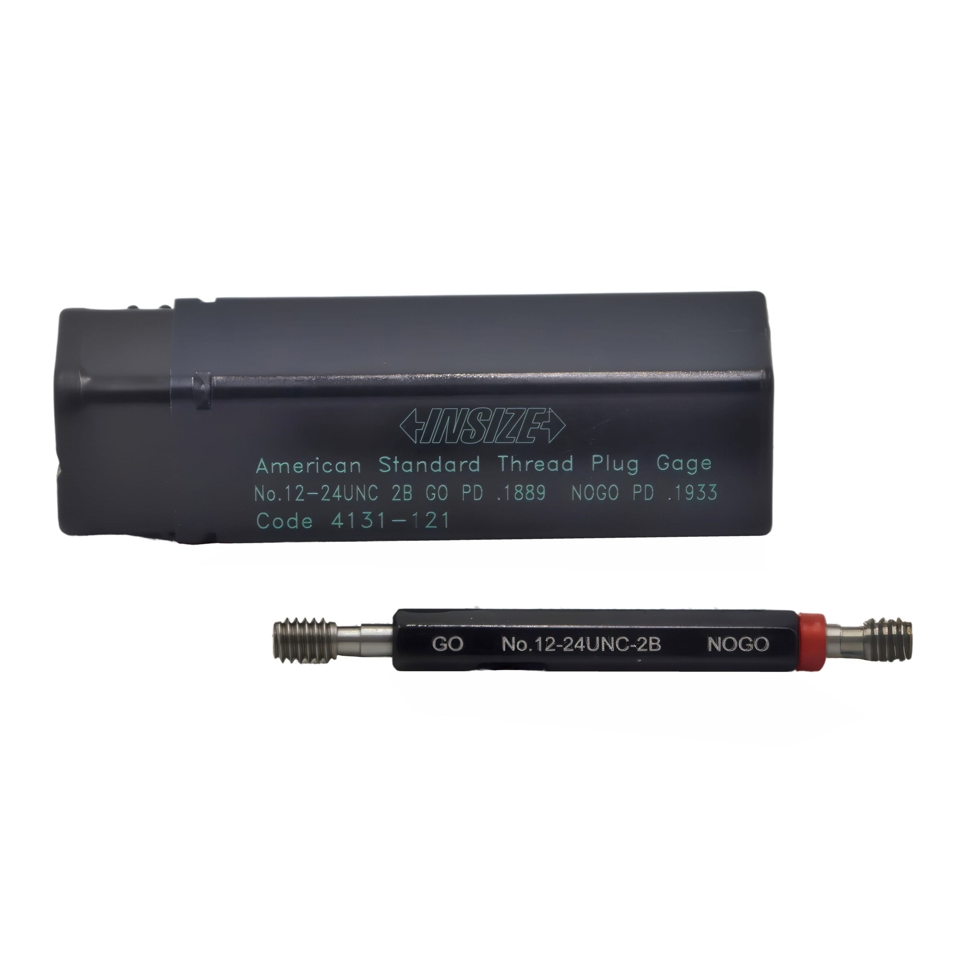 Insize American Standard Thread Plug Gauges – No. 12-24 UNC-0