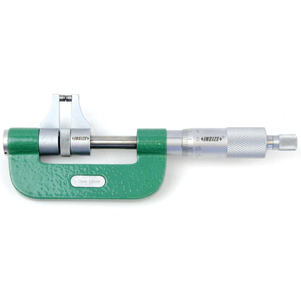 Insize Caliper Type Micrometer 0-25mm Range Series 3238-25-1