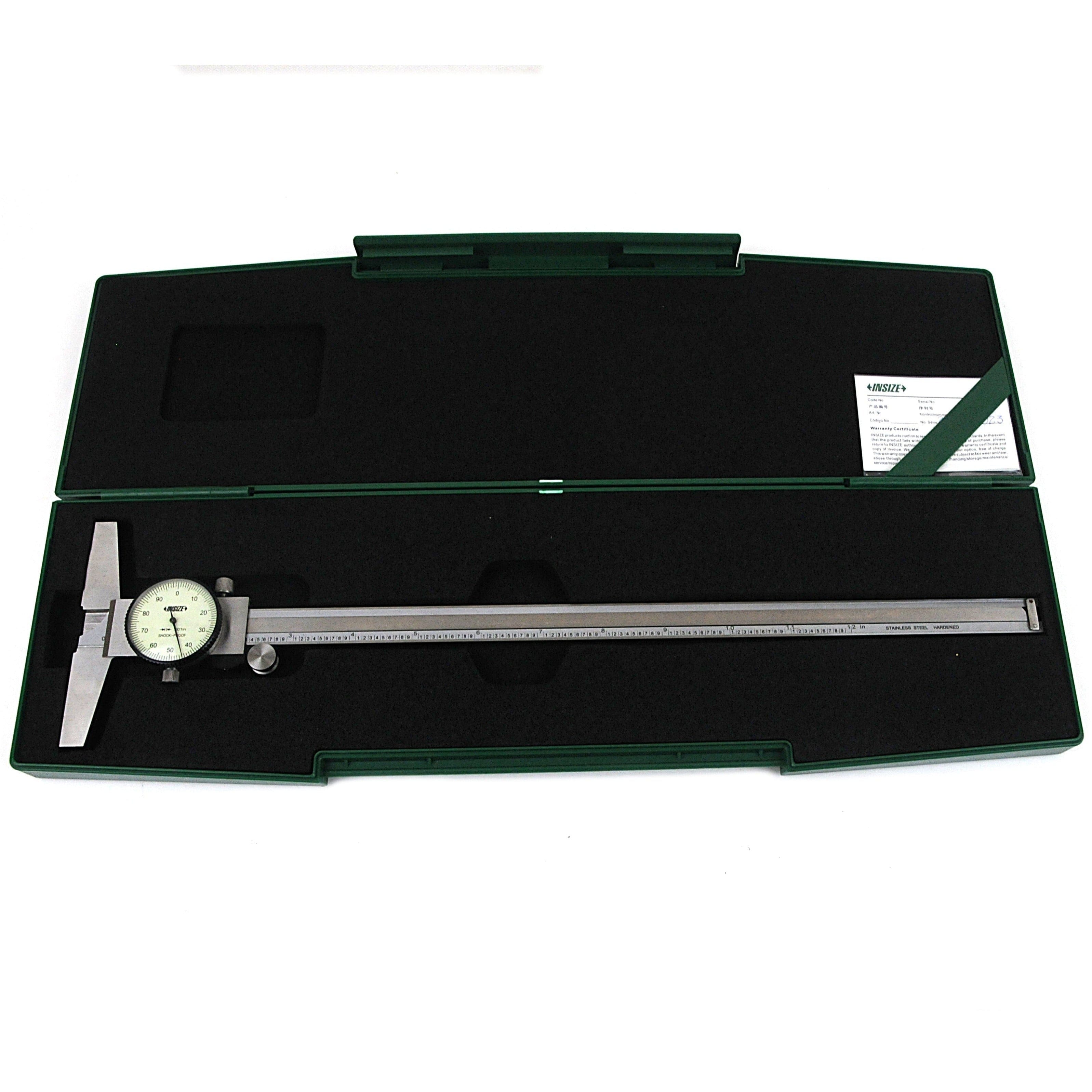 Insize Dial Caliper 0-12" Range Series 1348-12-0