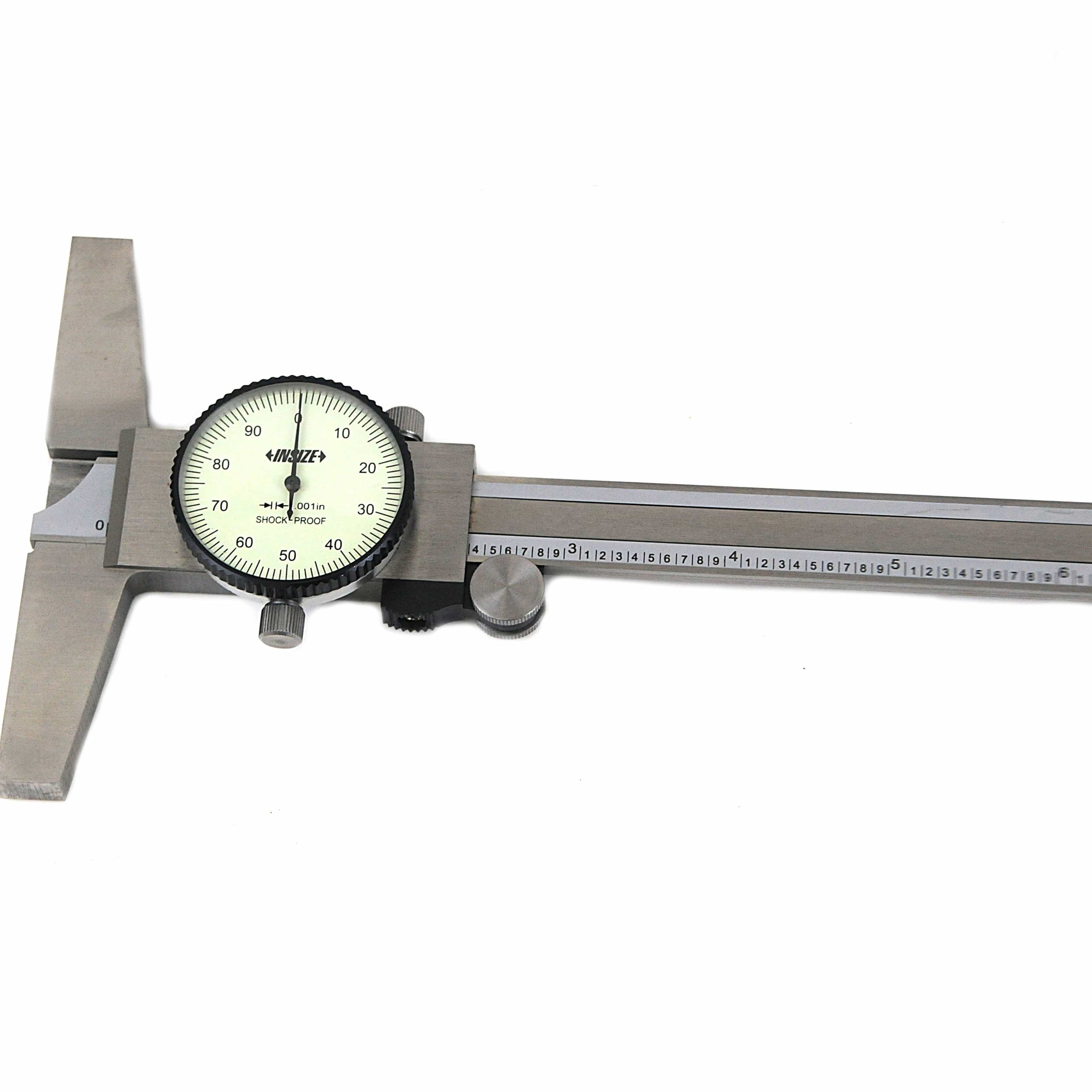 Insize Dial Caliper 0-8" Range Series 1348-8-2