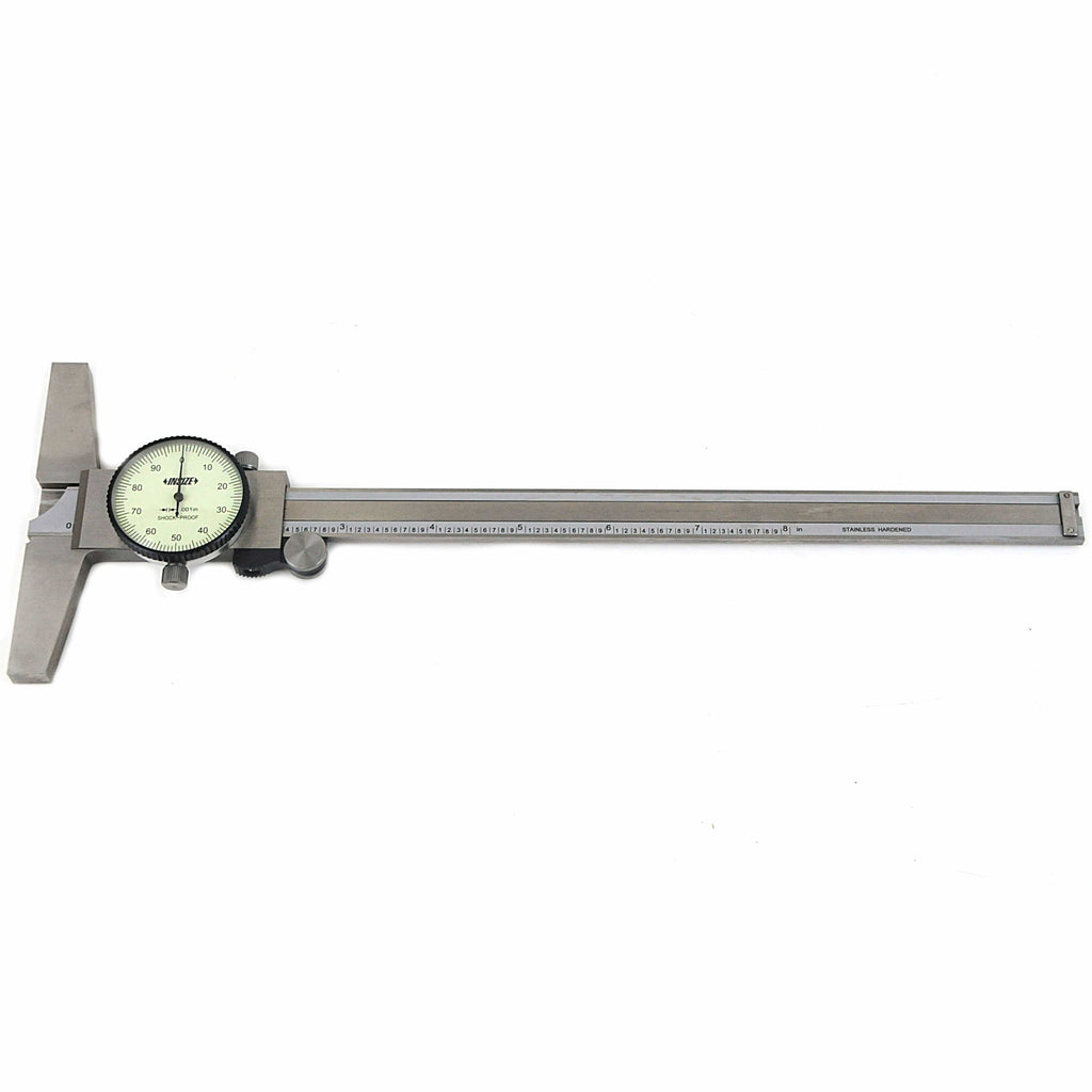 Insize Dial Caliper 0-8" Range Series 1348-8-1