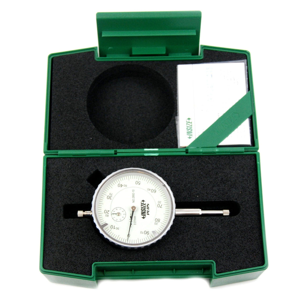 Insize Dial Indicator 10mm Range Series 2892-10-0
