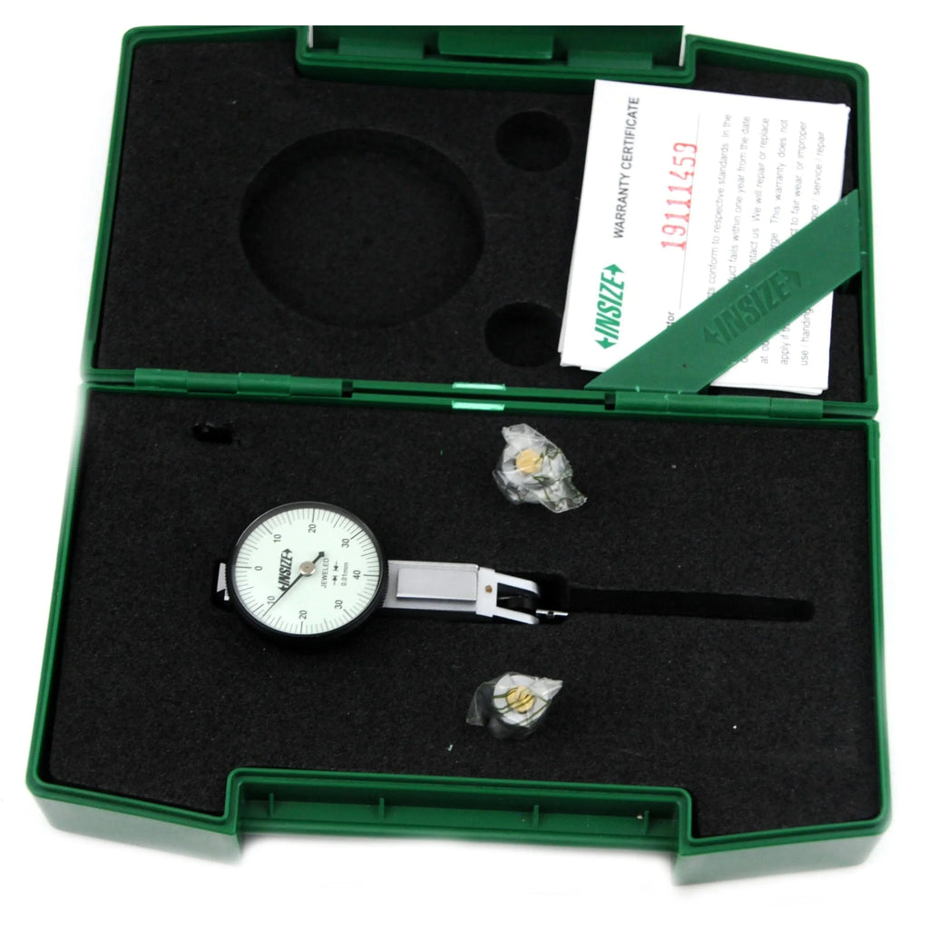 Insize Dial Test Indicator 0.8mm x 0.01mm Range Series 2381-08-0