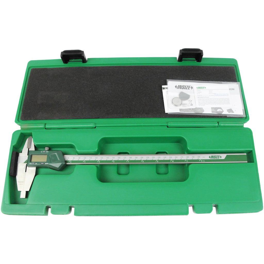 Insize Digital Caliper 0-300mm/0-12" Range Series 1171-306-0
