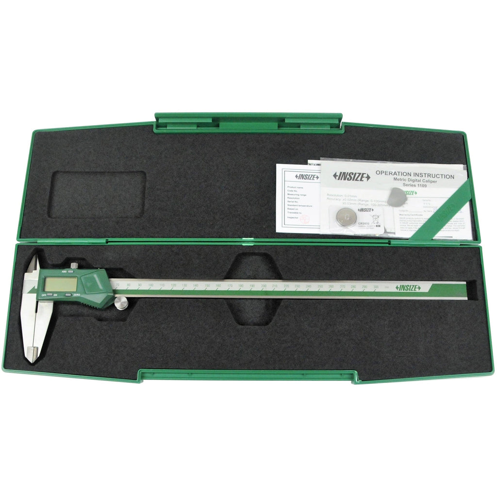 Insize Digital Caliper 0-300mm Range Series 1109-300-0