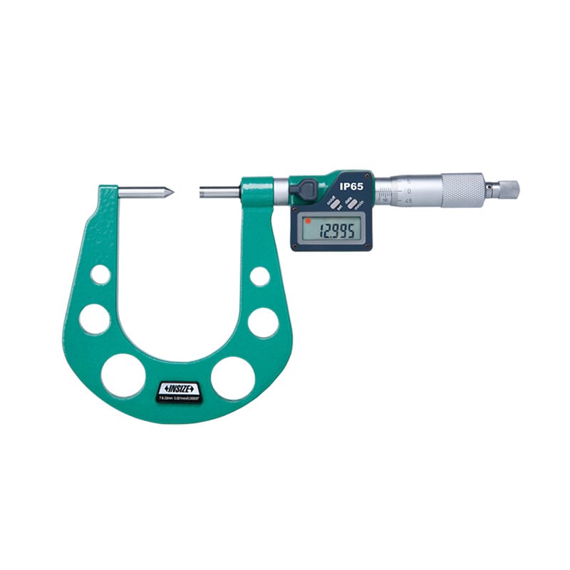 Insize Digital Disk Brake Micrometer 7.6-33mm IP65 Series 3588-33A-0