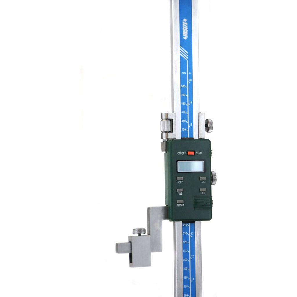 Insize Digital Height Gauge  0-500mm / 0-20" Range Series 1150-500-1