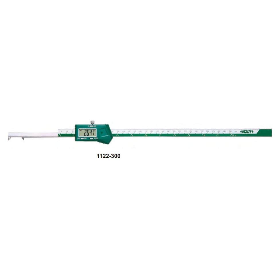 Insize Digital Hook Caliper 0.16-12" / 4-300mm Range Series 1122-300-0