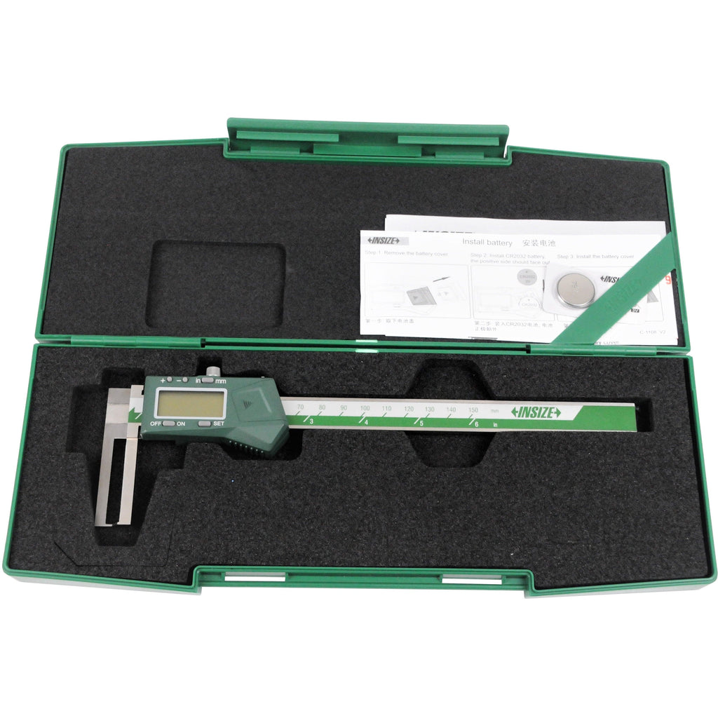 Insize Digital Inside Groove Caliper 11-150mm x 0.01mm Range Series 1520-150-0