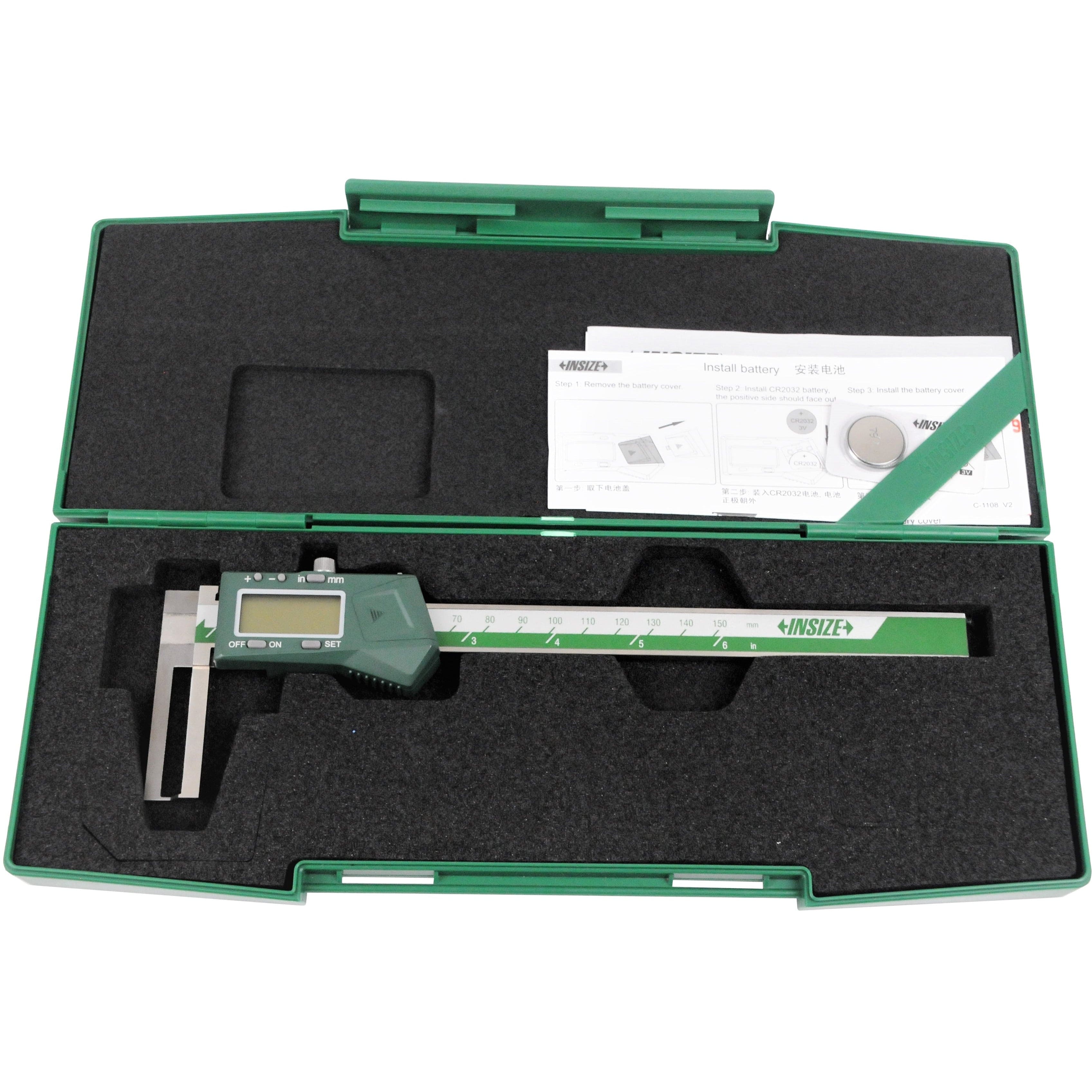 Insize Digital Inside Groove Caliper 11-150mm x 0.01mm Range Series 1520-150-0