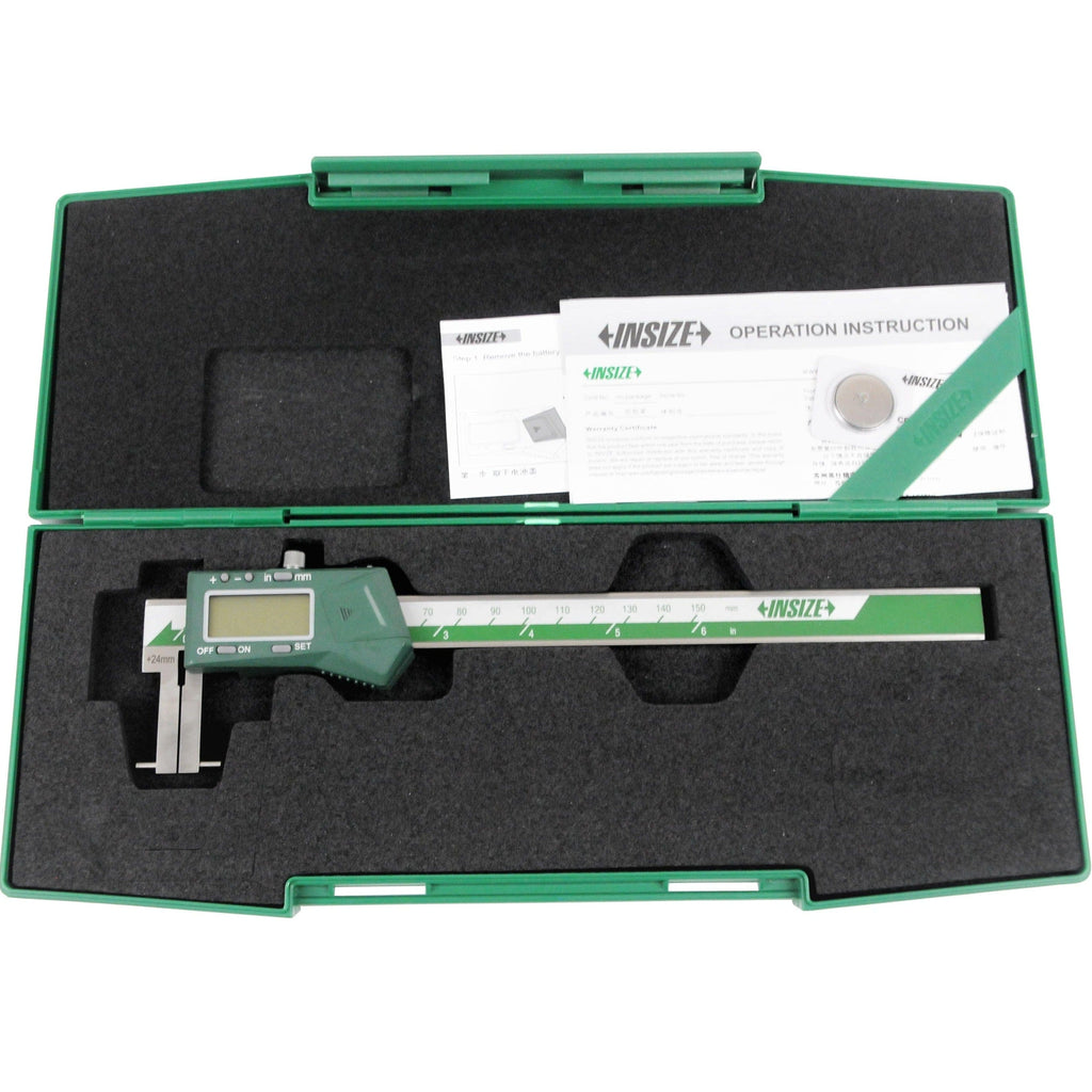 Insize Digital Inside Point Caliper 24-150mm Range Series 1121-150A-0