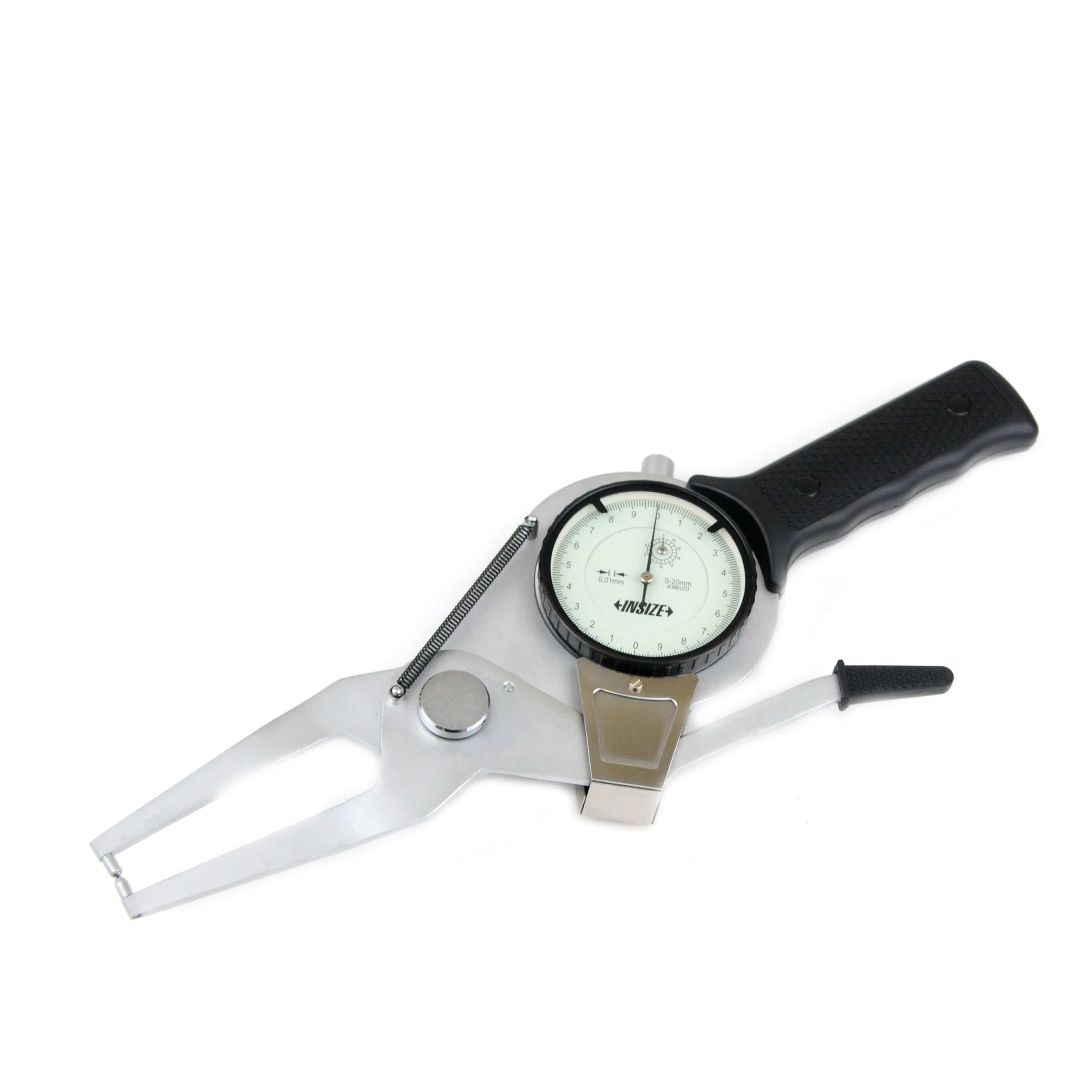 Insize External Dial Caliper Gauge 0-20mm Range Series 2332-20-2