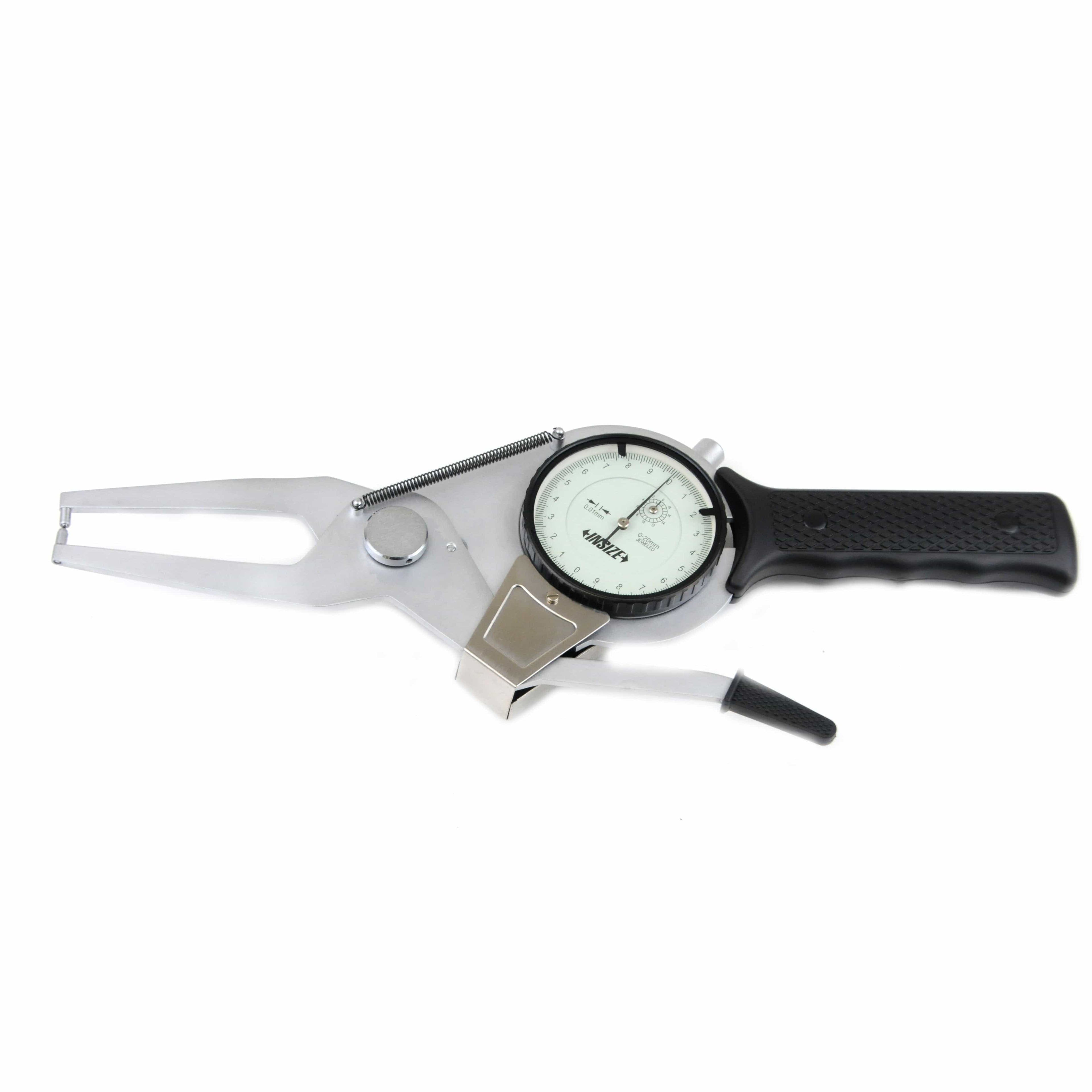 Insize External Dial Caliper Gauge 0-20mm Range Series 2332-20-1