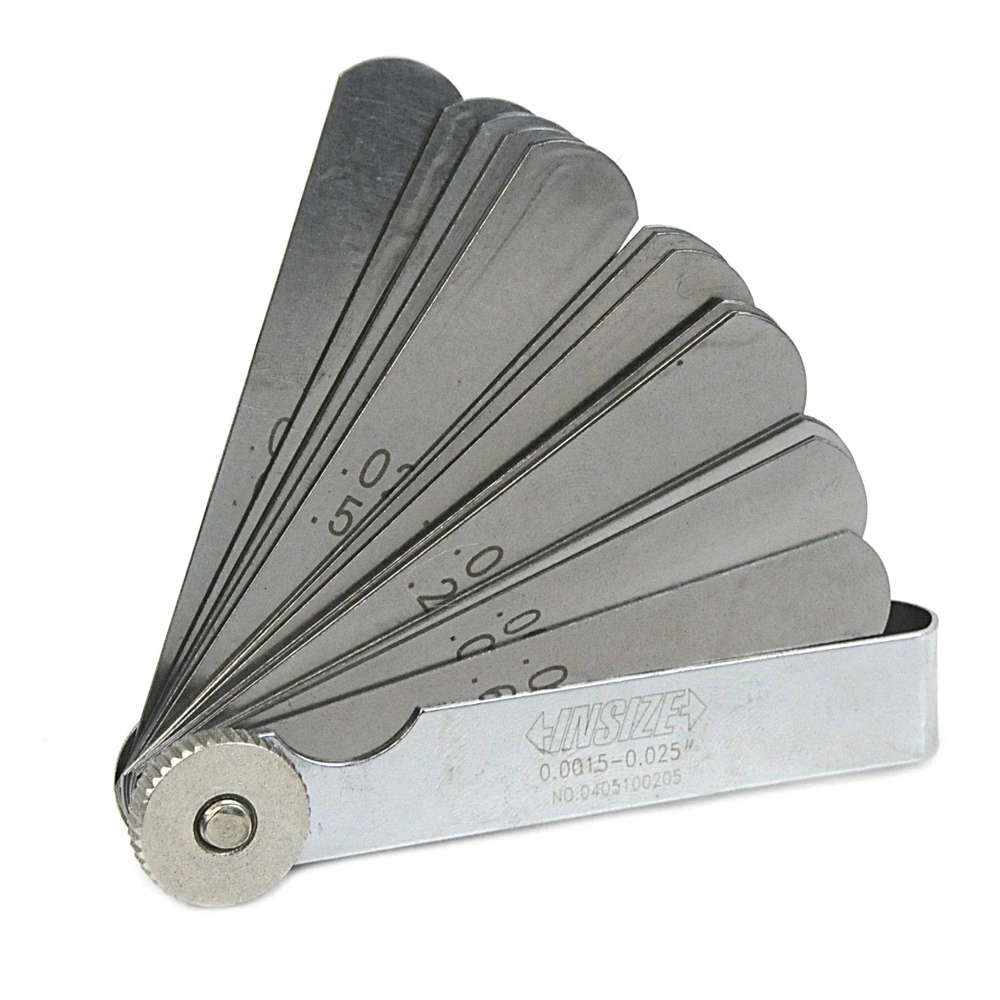 Insize Feeler Gauge Set 0.0015"-0.025" Range Series 4613-261-0