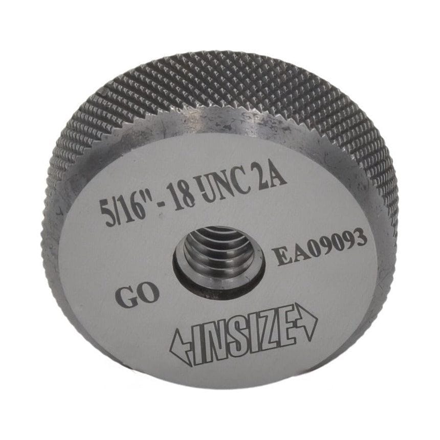 Insize GO Thread Ring Gauge 5/16"-18 UNC Series - 4633-5D1-0