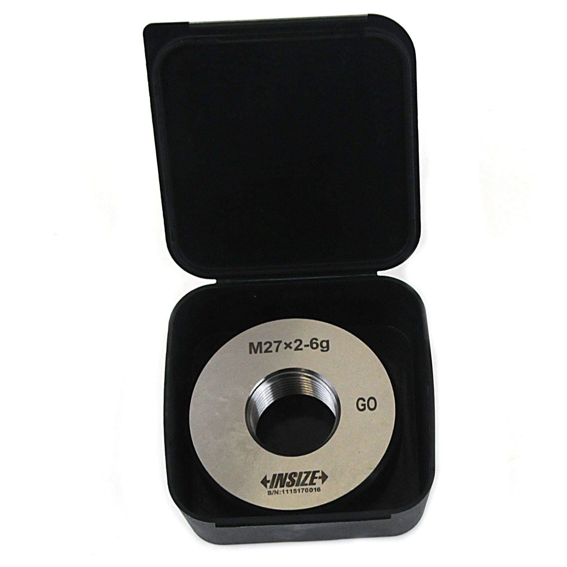 Insize GO Thread Ring Gauge M27X2 Series 4129-27T-2